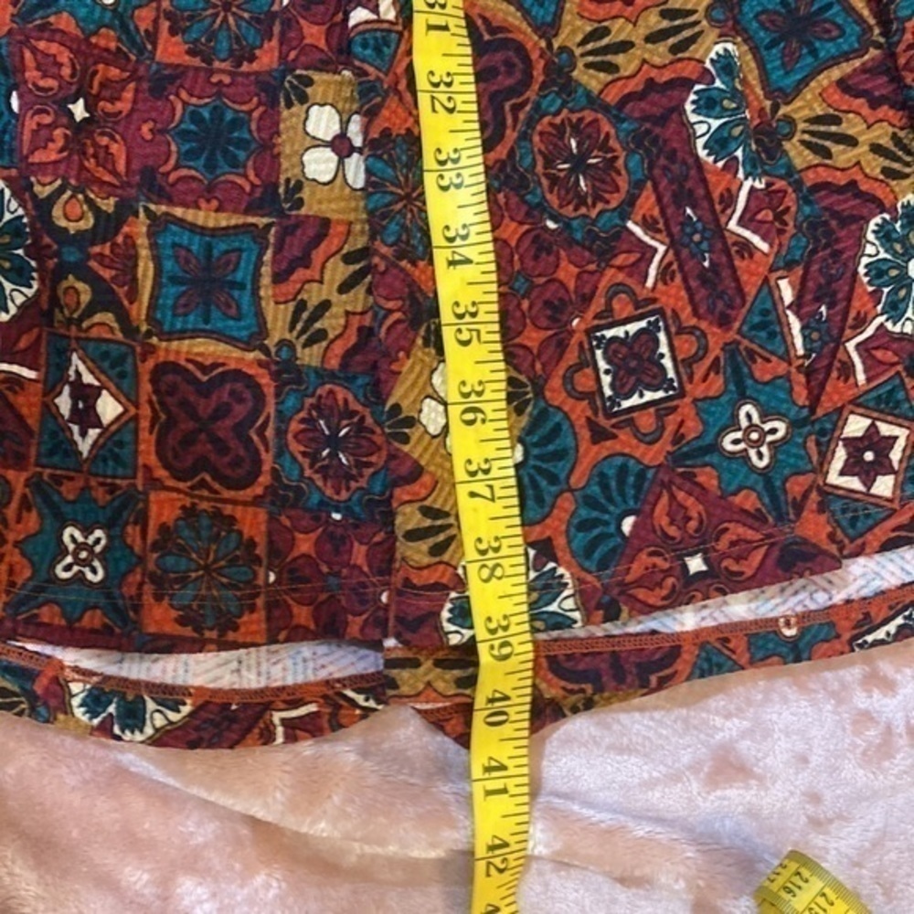 LuLaRoe Floral Print A-Line Dress - Picture 10 of 10